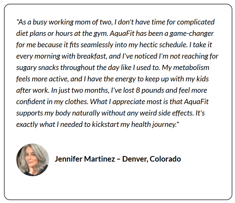 AquaFit Customer Reviews